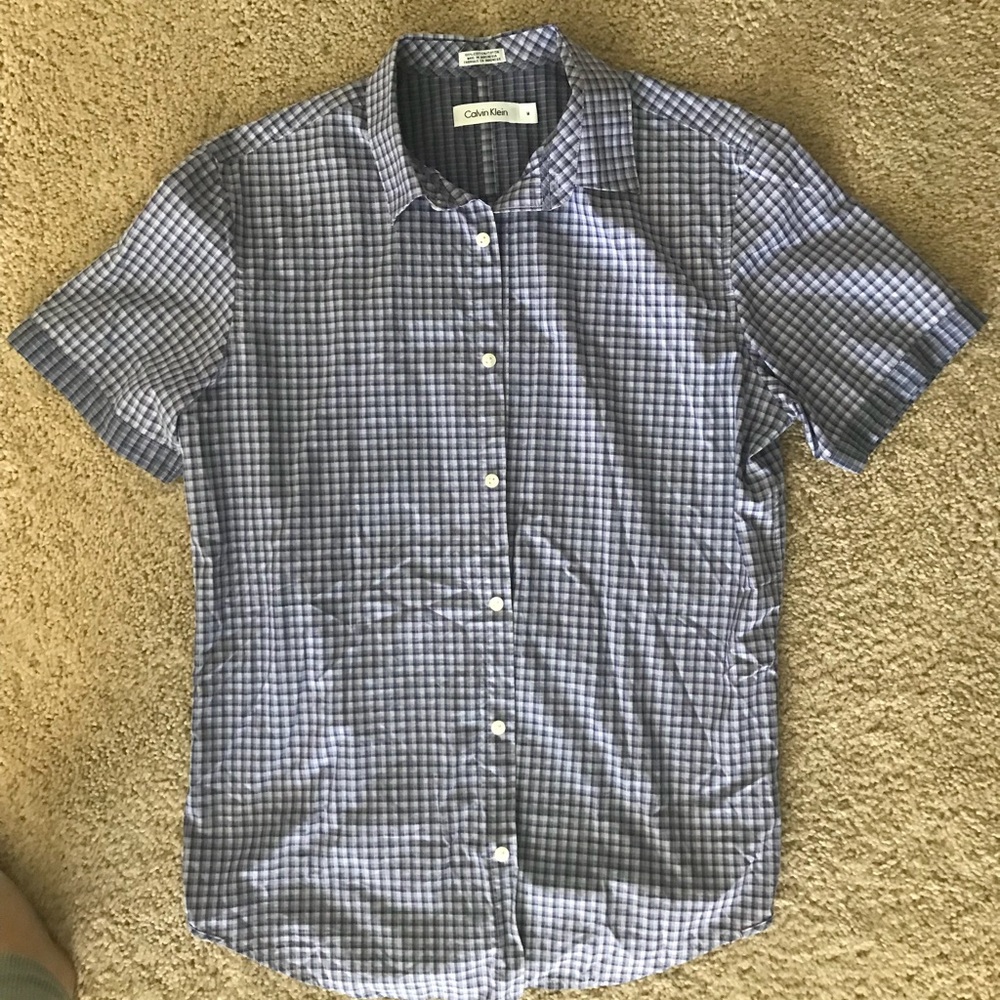Calvin Klein short sleeve button up